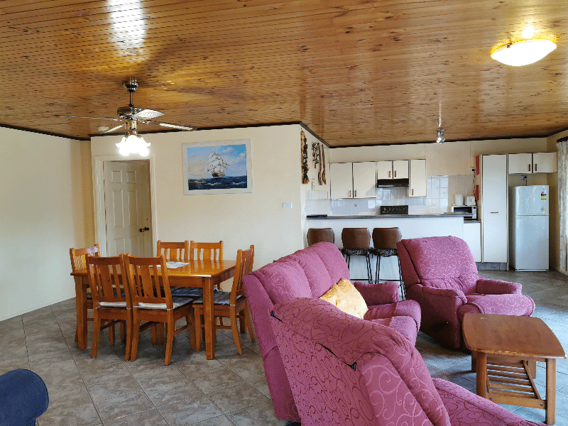 Luxury two-bedroom unit with bay window